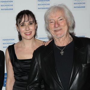 Murielle Aufray et Hugues Aufray lors de la soirée de gala pour la fondation de la recherche en physiologie, les Stethos, au George V à Paris le 18 mars 2024.
© Coadic Guirec / Bestimage
