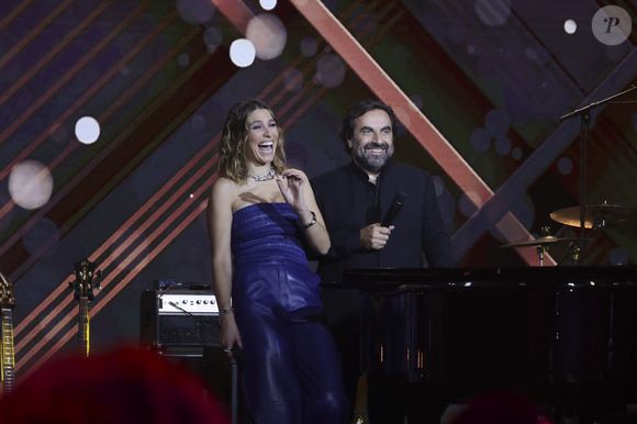Des duos inédits et reprises de grands classiques sont au programme.

Laury Thilleman, André Manoukian, lors de l'enregistrement de l'émission "La fête de la chanson française - 20 ans d'émotions" présentée par L.Thilleman et A.Manoukian, et diffusée le 17 avril sur France 3 à Paris, France, le 9 décembre 2025. © Jack Tribeca/Bestimage