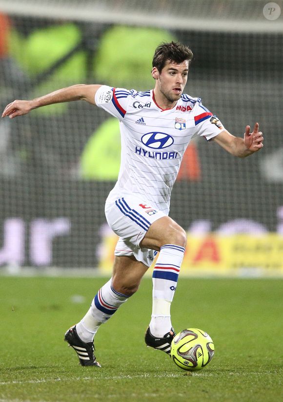 Yoann Gourcuff - Match de Ligue 1 Lyon - Psg au stade Gerland à Lyon le 8 février 2015.