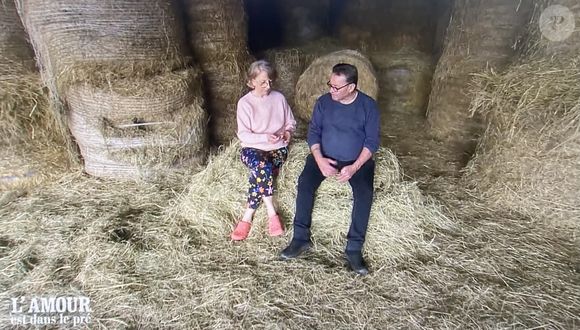 Gilles et Isabelle dans "L'amour est dans le pré" - émission diffusée sur M6