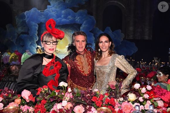 Le prince Emmanuel-Philibert de Savoie et Adriana Abascal participent au Bal du Doge lors du carnaval de Venise le 1er mars 2025. © ilballodeldoge via Bestimage