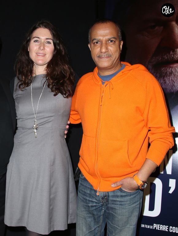 Pascal Legitimus et sa femme Adriana Santini - Avant-première du film Un homme d'Etat réalisé par Pierre Courrège à l'auditorium de l'Hôtel de Ville à Paris le 26 janvier 2015.
Bestimage
