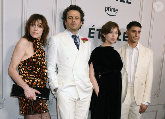 Charlotte Gainsbourg, Luke Kirby, Lou de Laage et Gideon Glick à l'avant-première d'Étoile à New York au Museum of Modern Art. Backgrid USA / Bestimage