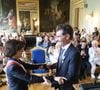 ls ont assisté avec fierté à la remise des insignes de Chevalier dans l’ordre des Arts et Lettres de Damien Nougarède 

Exclusif - ⁠ Rachida Dati, ⁠Damien Nougarède - ⁠Damien Nougarède reçoit des mains de Rachida Dati les insignes de Chevalier dans l’ordre des Arts et Lettres, lors d’une cérémonie organisée dans la salle des mariages de la mairie du 7ème arrondissement à Paris le 15 juillet 2026. © Alain Guizard/Bestimage