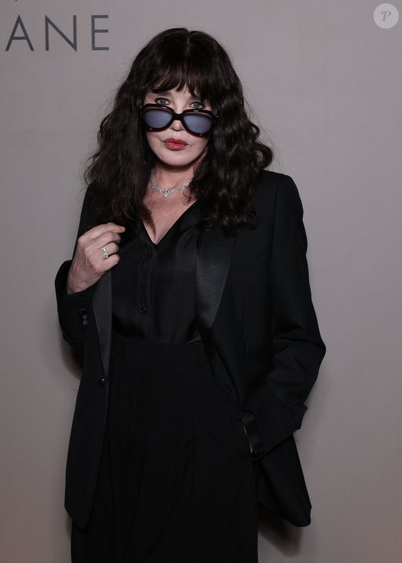Exclusif - Isabelle Adjani lors de la soirée anniversaire des 25 ans de la Terrasse de Albane pendant le 79ème Festival International du Film de Cannes, France, le 15 mai 2026. © Denis Guignebourg/Bestimage