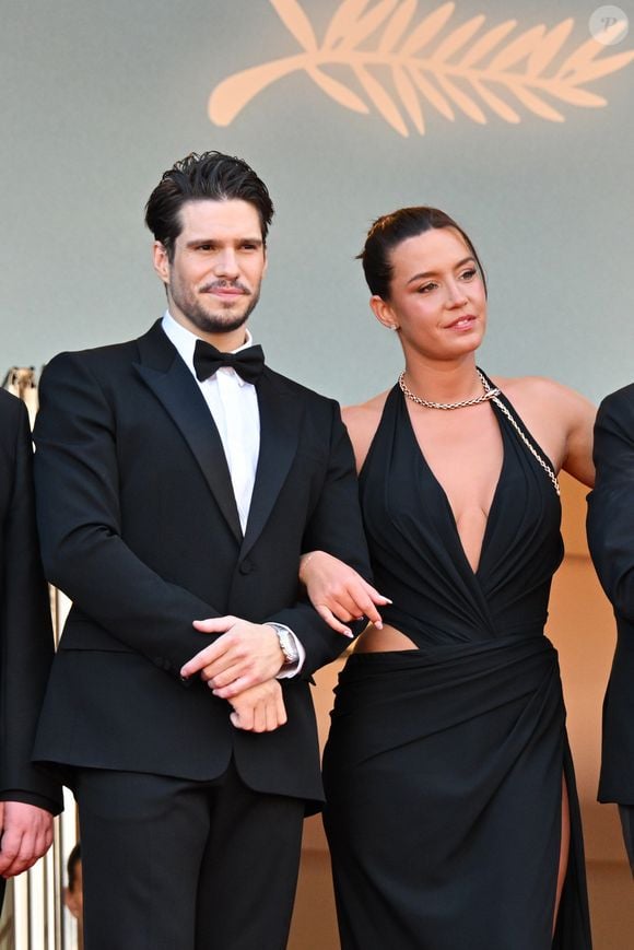 François Civil, Adèle Exarchopoulos - Montée des marches du film « L’amour ouf » lors du 77ème Festival International du Film de Cannes, au Palais des Festivals à Cannes. Le 23 mai 2024
© Bruno Bebert / Bestimage