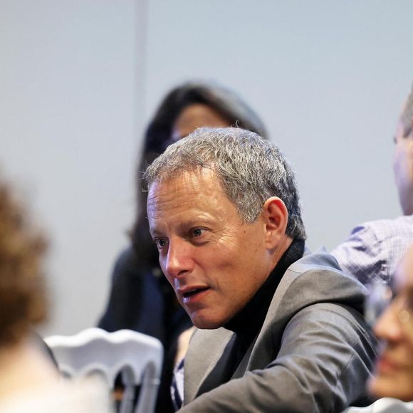 Marc-Olivier Fogiel - G.Attal lance sa fondation "Faire Face", contre le harcèlement scolaire, au Philanthro-Lab à Paris, le 6 novembre 2024. 
© Dominique Jacovides / Bestimage