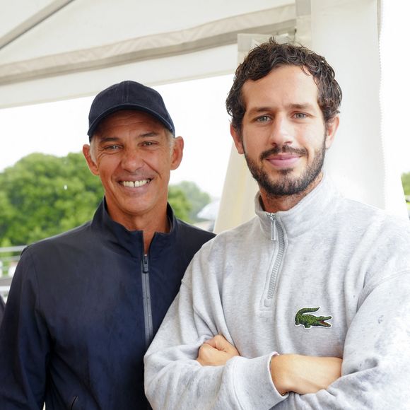 Exclusif - Paul Belmondo, son fils Victor Belmondo - Jour 3 - Les célébrités lors du marathon Karting Jules Bianchi au circuit Paul Ricard au Castellet le 8 septembre 2024.
© Anne-Sophie Guebey via Bestimage