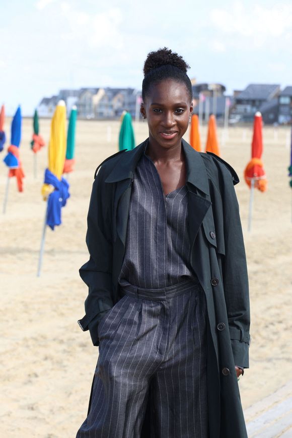 Eye Haidara lors du photocall des membres du jury lors du 51ème Festival du Cinéma Américain de Deauville le 08 Septembre 2025. © Denis Guignebourg/Bestimage