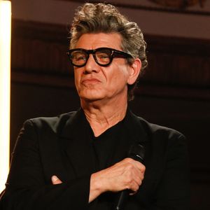Exclusif - Marc Lavoine lors de l'enregistrement de l'émission "Laurent Gerra, l'anniversaire événement" présentée par S.Bern et qui sera diffusée le 7 juin 2025 sur France 2, au théâtre Marigny, à Paris, France, le 28 avril 2025. © Clovis-Moreau/Bestimage