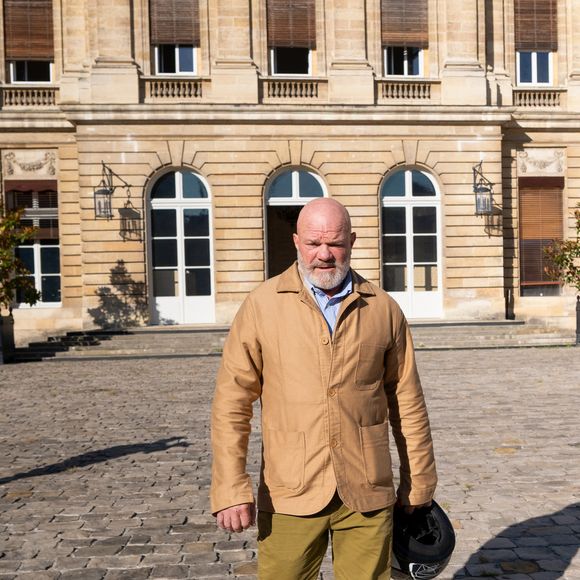 Exclusif - Le chef Philippe Etchebest participe au petit-Déjeuienr des les partenaires de la 3ème édition du Festival Bon (du 13 au 19 octobre) à la mairie de Bordeaux, France, le 18 septembre 2025. © Jean-Bernard Nadeau/Bestimage