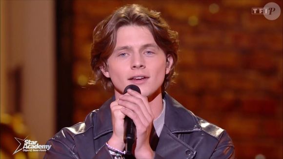Ulysse lors d'un prime de la "Star Academy 2024"