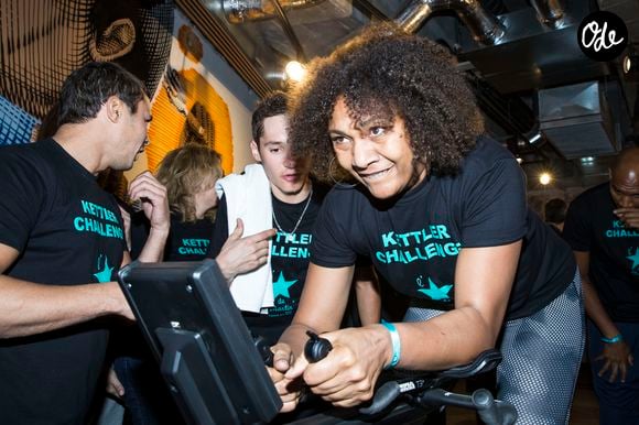 Maryse Éwanjé-Épée - 2ème édition du "Kettler Challenge pour l'Etoile de Martin" à l'hôtel Molitor à Paris, le 21 mars 2016. © Olivier Borde/Bestimage
