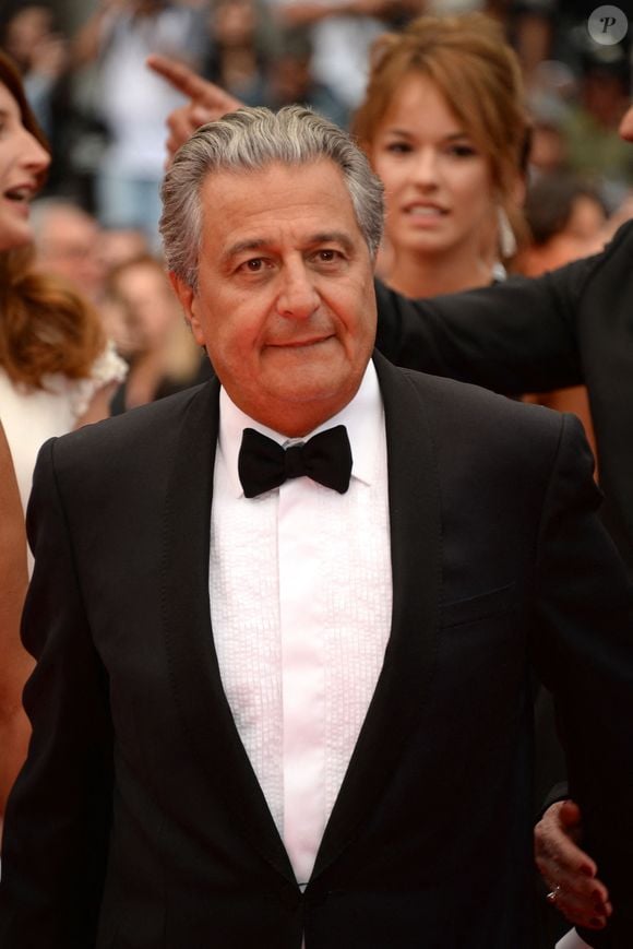 Christian Clavier arrivant au Palais des Festivals pour la projection du film Jimmy?s Hall dans le cadre du 67e Festival de Cannes à Cannes, France, le 22 mai 2014. Photo by Nicolas Briquet/ABACAPRESS.COM