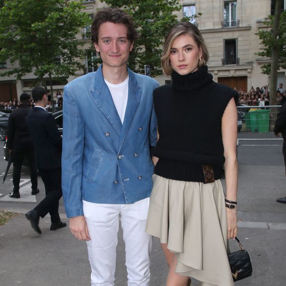 Jean Arnault et Zita d'Hauteville - Les célébrités au Défilé de mode Louis Vuitton Homme, Collection Printemps/Été 2025 dans le cadre de la Fashion Week de Paris, France, le 18 Juin 2024. 

© Bertrand Rindoff / Bestimage
