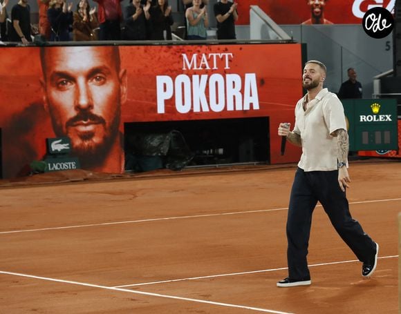 Matt Pokora - Soirée "Gael & Friends" à Roland Garros sur le court Philippe Chatrierà Paris le 21 mai 2026. ous les bénéfices de l’événement seront reversés à Terre d’Impact, le fonds de dotation de la FFT ainsi qu’à plusieurs associations (KELINA, fondée par F. Coquerel, la Fondation Epic…) © Marc Ausset-Lacroix/Bestimage