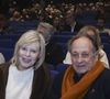 L’humoriste Chantal Ladesou, accompagnée de son mari Michel Ansault, n’a pas manqué l’événement...
Chantal Ladesou et son mari Michel Ansaul au concert d’Enrico Macias pour sa tournée La Fête Continue ! dans la salle de spectacle Le Dôme de Paris - Palais des Sports à Paris, France, le 15 mars 2025. © Jack Tribeca/Bestimage