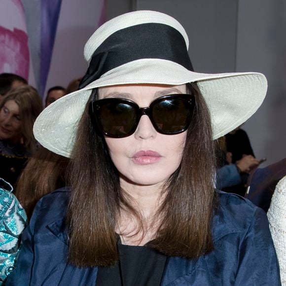 Isabelle Adjani - People au défilé de mode Haute-Couture automne-hiver 2016/2017 "Schiaparelli" à Paris. Le 4 juillet 2016 © Olivier Borde / Bestimage