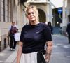 Lors de cette visite, la chanteuse s'est confiée sur sa fille Esmée
Louane - Les célébrités arrivent au 2ème Club littéraire Miu Miu pendant la Milan Design Week, le 10 avril 2025 à Milan.
© Lucia Sabatelli / Bestimage