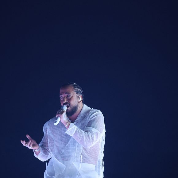 Slimane lors du 68ème concours Eurovision de la chanson à Malmö (Suède), en mai 2024. PixSell / Bestimage