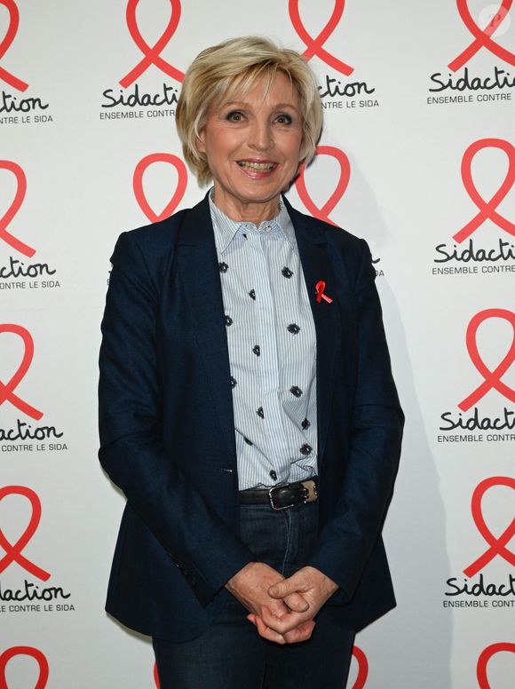 Evelyne Dhéliat - Soirée de lancement du Sidaction 2022 à la salle Wagram à Paris le 7 mars 2022. © Coadic Guirec/Bestimage