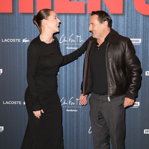 Adèle Exarchopoulos et Gilles Lellouche - Avant-première du film "Chien 51" au cinéma le Grand Rex à Paris le 13 octobre 2025. © Coadic Guirec/Bestimage