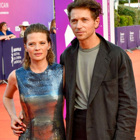 Mélanie Thierry et le chanteur Raphael assistent à l'avant-première de "La Zone D'Interet" lors du 49ème Festival du Cinéma Américain de Deauville le 07 septembre 2023 à Deauville, France. Photo by Shootpix/ABACAPRESS.COM