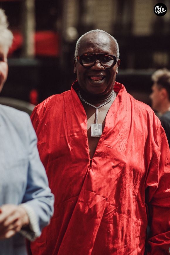 Magloire à l'arrivée du défilé Haute Couture automne-hiver 2026-2027 de Stéphane Rolland, qui s'est tenu à l'Olympia, à Paris, en France, le 7 juillet 2026. Photo de Marie-Paola Bertrand-Hillion/ABACAPRESS.COM