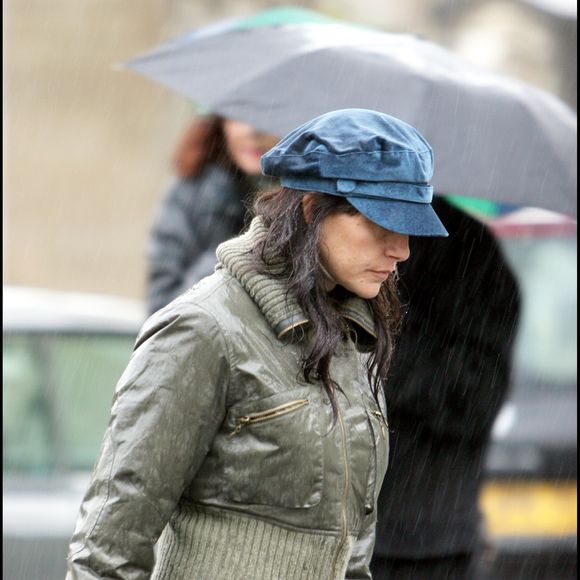 Lio - Obsèques de Francis Girod au cimetière du Montparnasse à Paris 2006