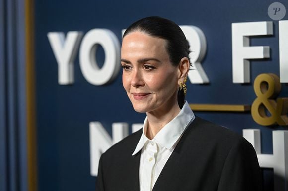Sarah Paulson à la soirée d'ouverture de Broadway "Stephen Sondheim's Old Friends" le 8 avril 2025 à New York.
©STARMAX / BESTIMAGE