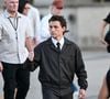 Le secret absolu de cette spectaculaire métamorphose s'appelle "Cindy". Il s'agit d'une intense séance de CrossFit de 20 minutes chrono.

Tom Holland - Les acteurs du film L'Odyssée (The Odyssey) arrivent au photocall du film au Trocadéro à Paris le 7 juillet 2026.

© Pierre Perusseau / Bestimage