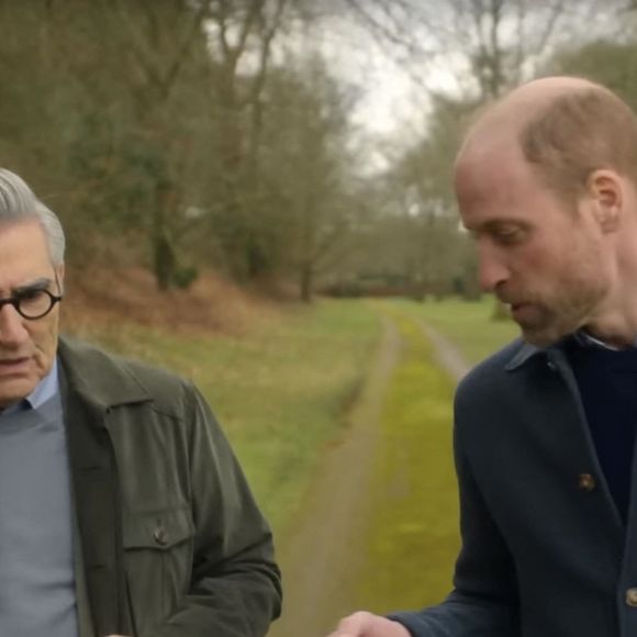 Il apparaît dans un épisode de la série Apple TV+ "The Reluctant Traveler"

Le prince William avec Eugene Levy, de Schitt Creek dans un prochain épisode de la série Apple TV+ d'Eugene Levy, The Reluctant Traveler, intitulé Living the Royal Life in the UK.  Photo Backgrid UK/ Bestimage