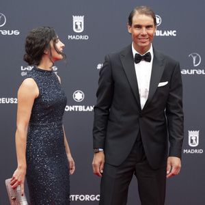 Rafael Nadal et Xisca Perello   — Laureus World Sports Awards 2024 à Madrid. AGENCE / BESTIMAGE