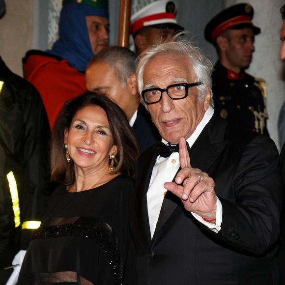 Gérard Darmon - Dîner d'Etat offert par sa Majesté le roi Mohammed VI du Maroc en l'honneur du Président de la République Emmanuel Macron et de la première dame Brigitte Macron au Palais Royal de Rabat au Maroc le 29 Octobre 2024. © Dominique Jacovides/Bestimage