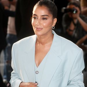 Leïla Bekhti au défilé de mode Hommes printemps-été 2024 "AMI" lors de la fashion week de Paris. Le 22 juin 2023. © Christophe Clovis / Veeren / Bestimage