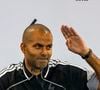 Il souligne également l’importance d’apprécier le chemin vers la réussite.

Tony Parker en conférence de presse à la Tony Parker Academy à Lyon le 04/09/2026. Photo Sandrine Thesillat / PsNewZ / Bestimage