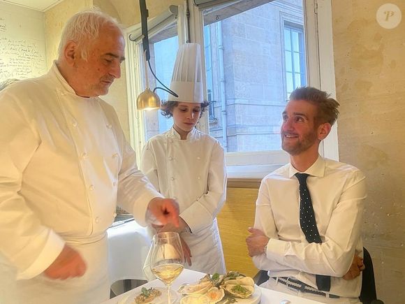 Léonard, le fils de Julien Clerc et d'Hélène Grémillon, sur Instagram.
