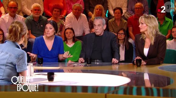 Après la comparaison faite par Thierry Ardisson entre la bande de Gaza et Auschwitz
Thierry Ardisson sur le plateau de "Quelle époque"