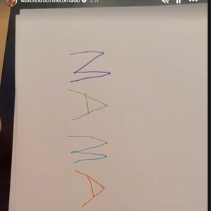 Louane dévoile la belle surprise qu'Esmée et elle ont préparé, à quelques jours de l'Eurovision 2025 - story Instagram, 7 mai