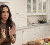 With Love, Meghan dévoilé le 4 mars dernier. 

Meghan Marker parlant de cuisine dans son nouveau show "With Love, Meghan".

Photo : Netflix & JLPPA / Bestimage