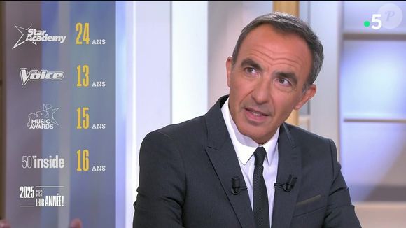 Émission "C L'Hebdo", présenté par Aurélie Casse sur France 5.