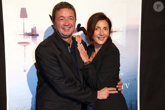 Valérie Karsenti et Frédéric Bouraly - Cérémonie de clôture du 14e Festival de fiction TV de la Rochelle, 15 septembre 2012