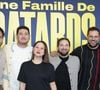 Malgré les signaux d'alarme envoyés par son corps, elle a continué à enchaîner les tournages.

Alexandre Kominek, le réalisateur Mourad Winter, Laura Felpin, Benjamin Tranié, Hakim Jemili et Florence Foresti lors de la première du film "Une famille de bâtards" au cinéma Pathé Palace à Paris, le 7 juin 2026.

© Coadic Guirec / Bestimage