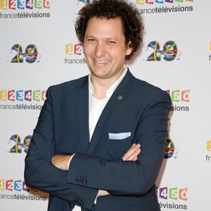 Eric Antoine au photocall de France Télévisions, pour la présentation de la nouvelle dynamique 2016-2017, à Paris, le 29 juin 2016.
© Guirec Coadic/Bestimage