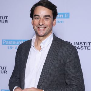Julian Bugier - Soirée de lancement de la18ème édition du "Pasteurdon" à l'institut Pasteur de Paris le 9 octobre 2024. © Denis Guignebourg/BestImage