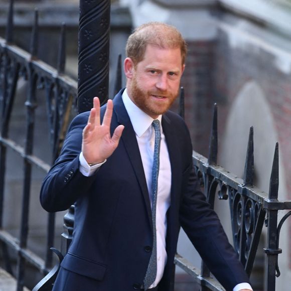Le prince Harry arrivant à la Haute Cour de justice britannique, à Londres, le 8 avril 2025
©GOFF INF / BESTIMAGE