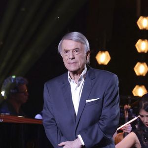 Exclusif - Salvatore Adamo lors de l'enregistrement de l'émission "Le Grand Echiquier - Spéciale Serge Gainsbourg" présentée par C.Chazal et A.Manoukian et diffusée le 7 avril 2026 sur France 2, à Paris, France, le 17 septembre 2025. © Jack Tribeca/Bestimage