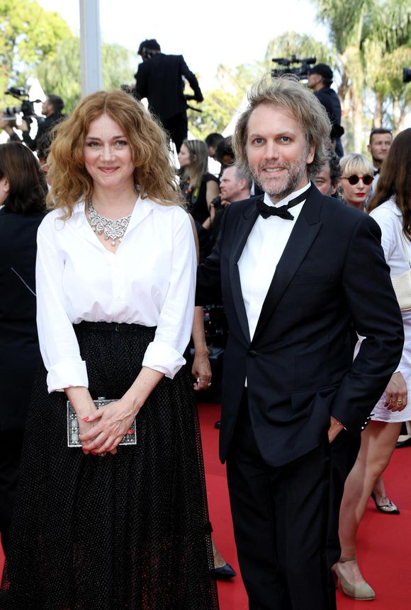 Marine Delterme et son mari Florian Zeller - Montée des marches du film " Triangle of Sadness (Sans filtre) " lors du 75ème Festival International du Film de Cannes. Le 21 mai 2022
© Dominique Jacovides / Bestimage