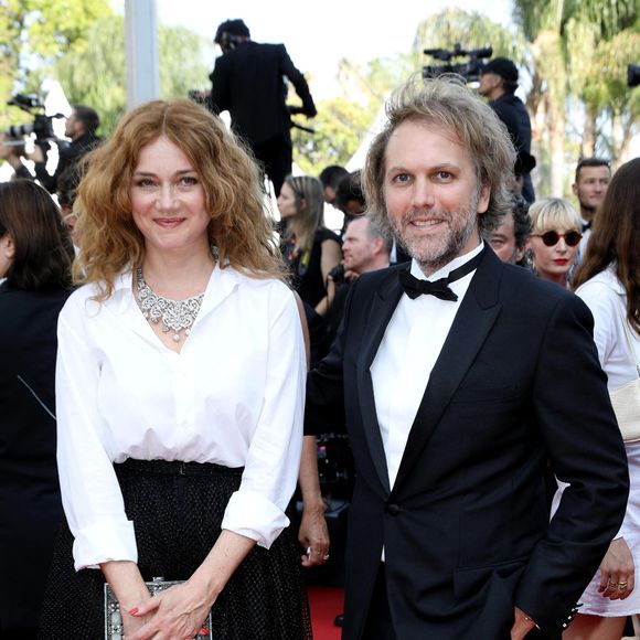 Marine Delterme et son mari Florian Zeller - Montée des marches du film " Triangle of Sadness (Sans filtre) " lors du 75ème Festival International du Film de Cannes. Le 21 mai 2022
© Dominique Jacovides / Bestimage