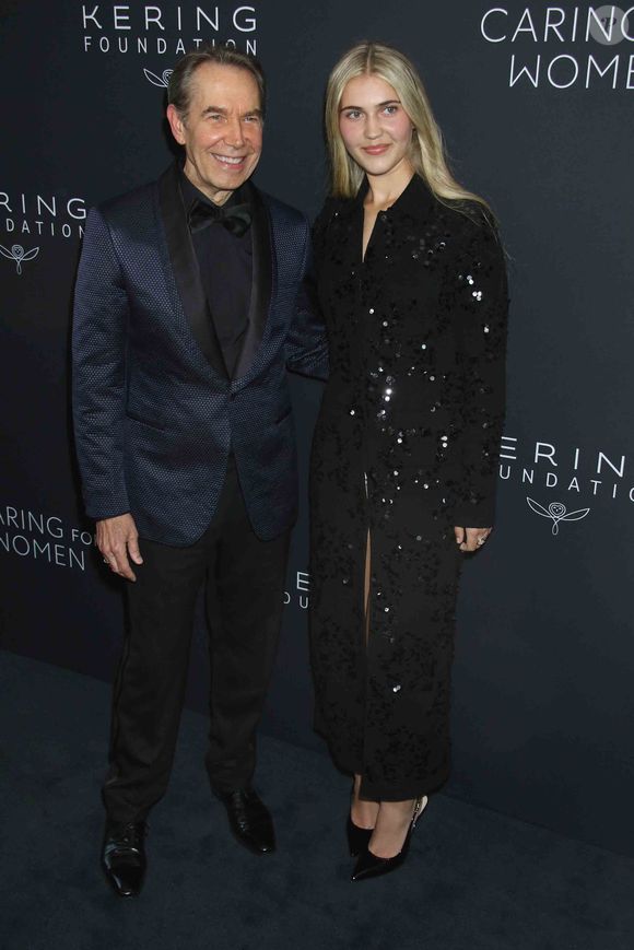 Jeff Koons et Scarlet Koons au dîner Caring for Women de la Fondation Kering le 11 septembre 2025, New York © PPS/Bestimage